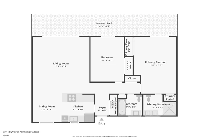 2301 S Skyview Drive 2, Palm Springs, California 92264