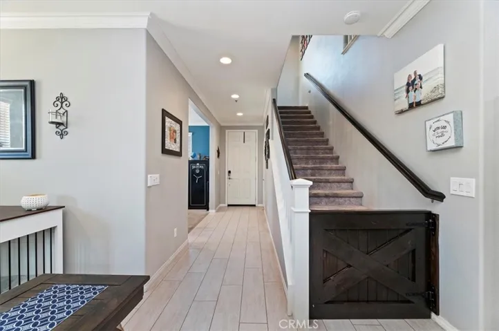 Crown Molding Throughout the First Level