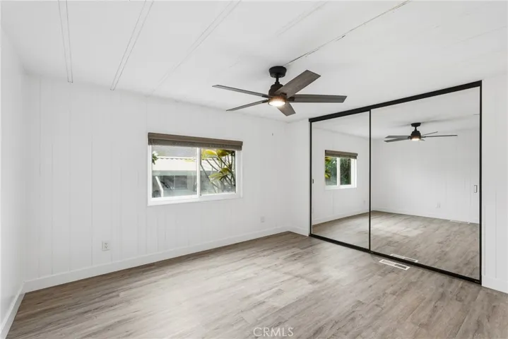 Primary bedroom. Large closet.