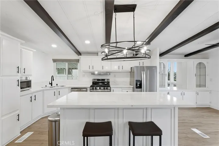 Kitchen island.