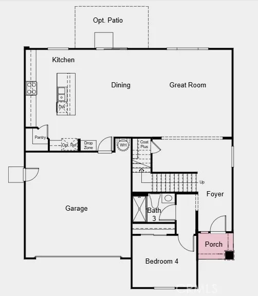 Additional Highlights Include: Fiberglass tub/shower suite in place of shower at primary bath, quartz countertops, upgraded flooring, and a kitchen backsplash.