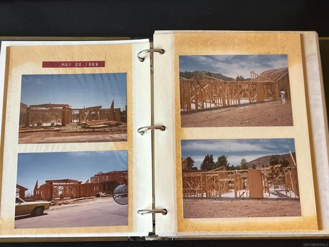 Photos of the original construction!