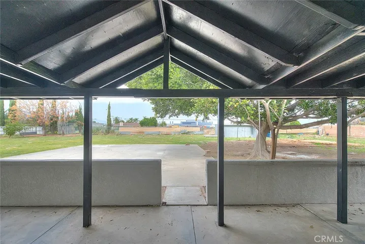 Back patio