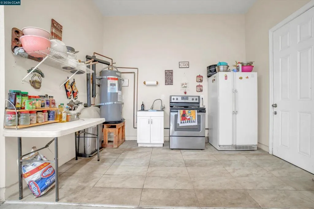 Garage Kitchen Area