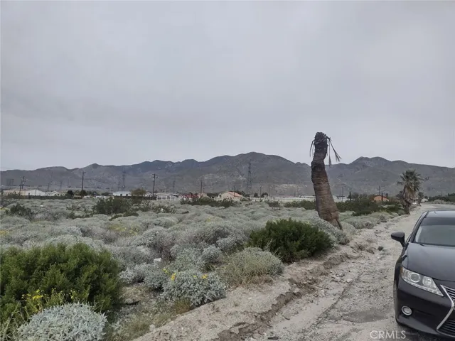 North of the property.