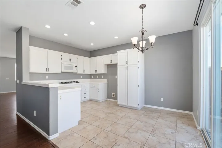 Kitchen with dining area