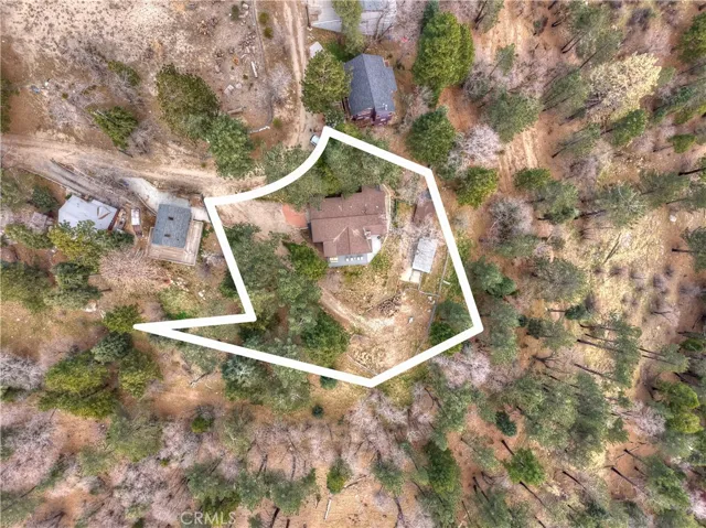 Drone shots may include neighboring properties.