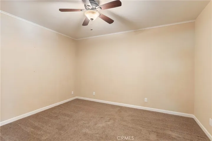 Bedroom 1 off the living room