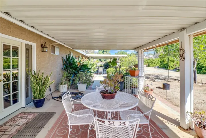 Patio to primary bedroom