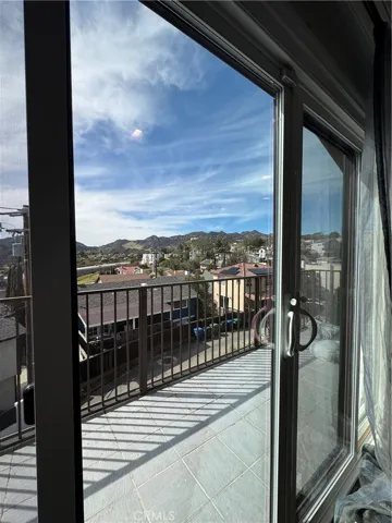 view from master bedroom balcony