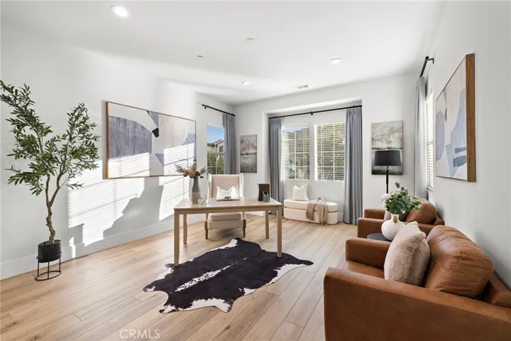 Oversized main-level suite ideal for guests or multigenerational living
