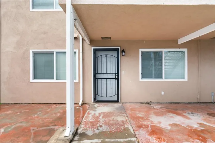 Front door will covered front patio