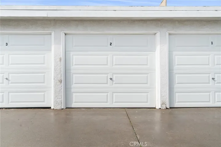 1 assigned garage parking space, and 1 unassigned open parking space (not pictured)