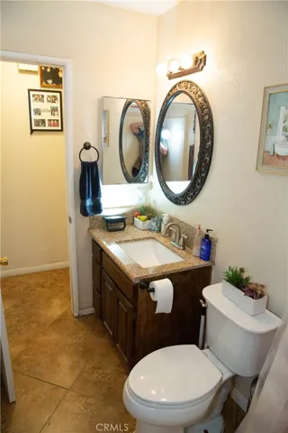 Hallway bathroom