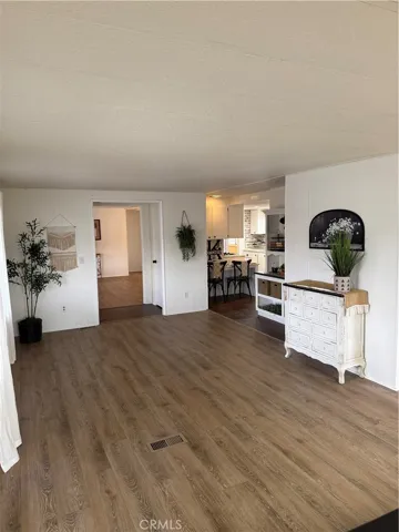 Living room with bar area