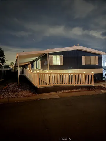 Night Time Front of the Mobile