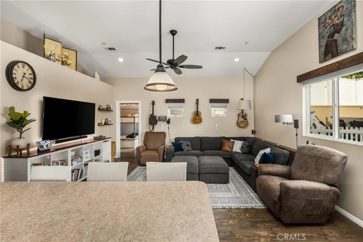 Countertop seating in the ADU