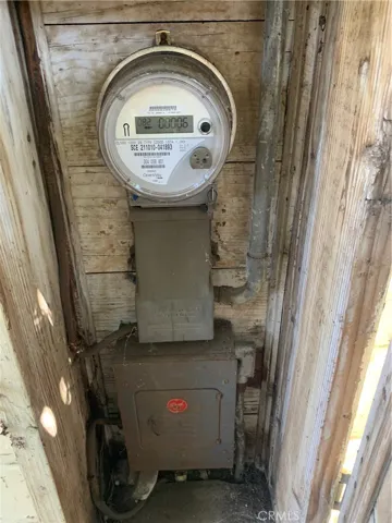 Electric Meter - Exterior on south wall