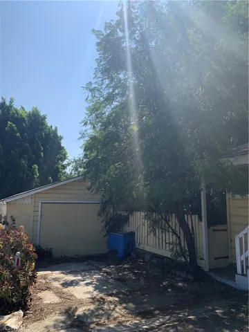 Garage and driveway
