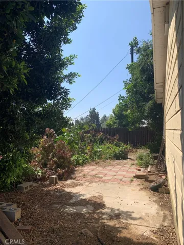 Behind Garage