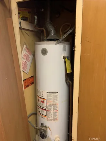 Water Heater inside home