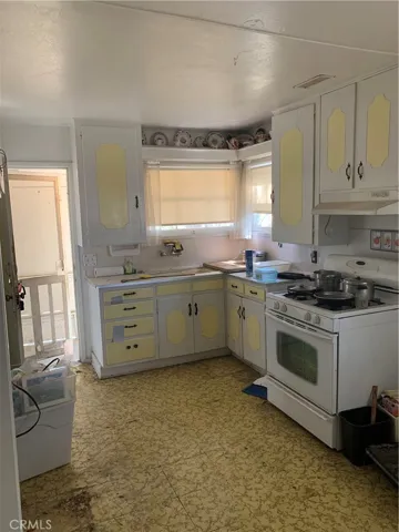 Kitchen looking to side door
