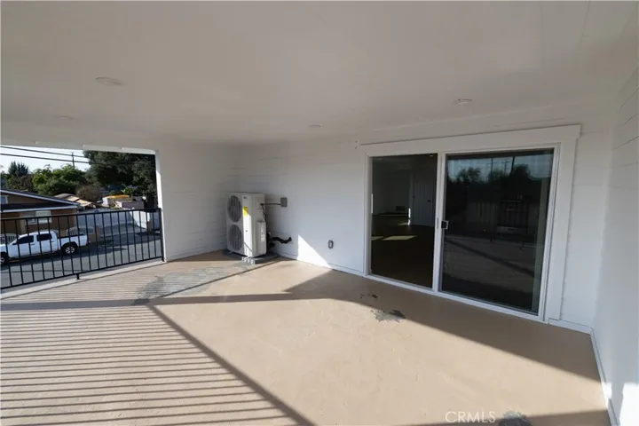 Another view of balcony