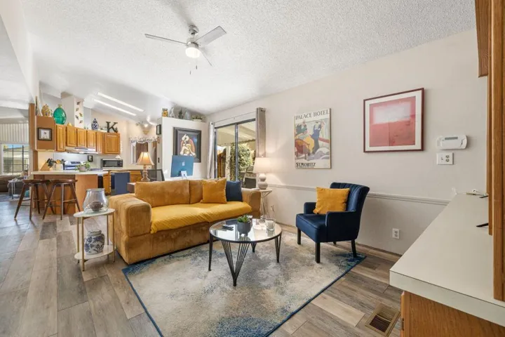 Kitchen Open to the Dine Area