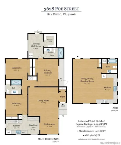 3628 Poe Street, San Diego, California 92106