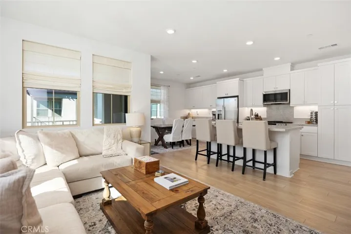 Bright, open concept floor plan