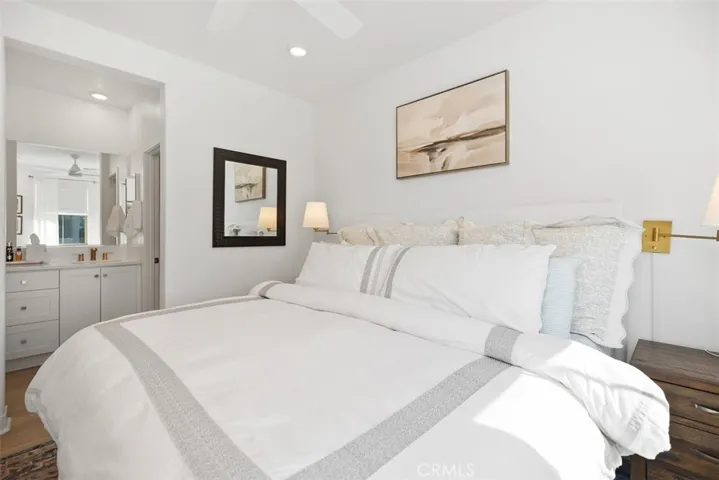 Another view of the primary bedroom.