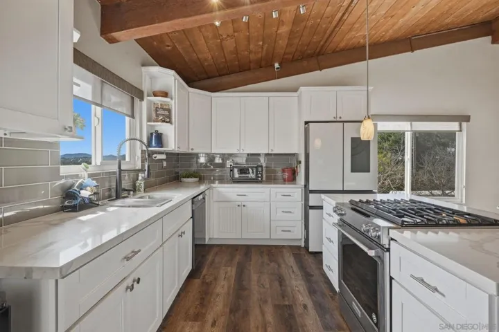 Bright and open kitchen