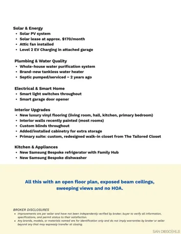 Upgrades List, 2 of 2