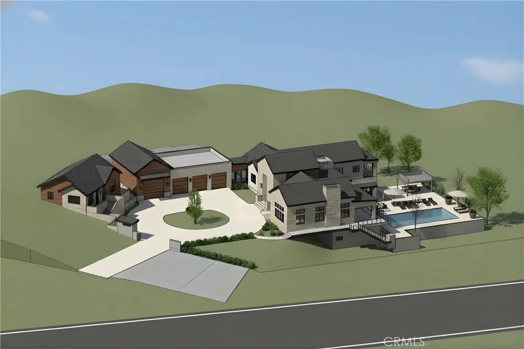 "The architectural rendering(s) included in this listing are for illustrative and conceptual purposes only. They are intended to provide a visual representation of the potential development on the site and may not reflect the final scale, exact location, or specific finishes of the built structure. Buyer is advised to verify all building requirements, permits, and setbacks with the appropriate local authorities."