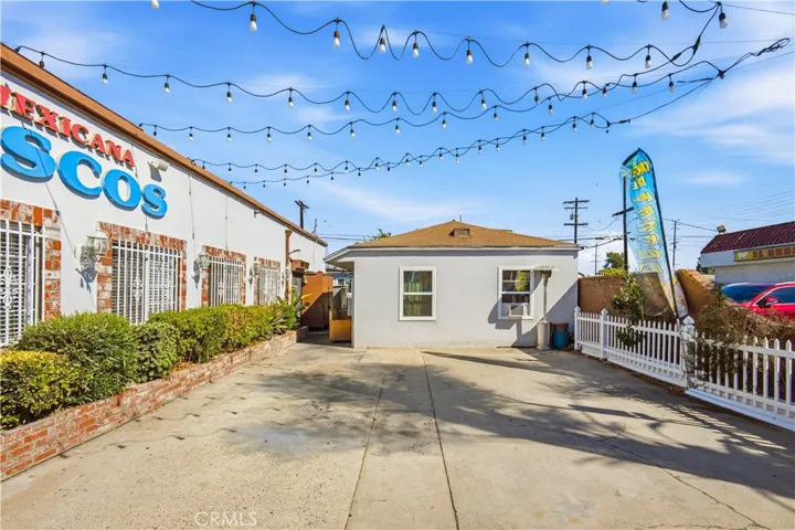 Apartments in the back