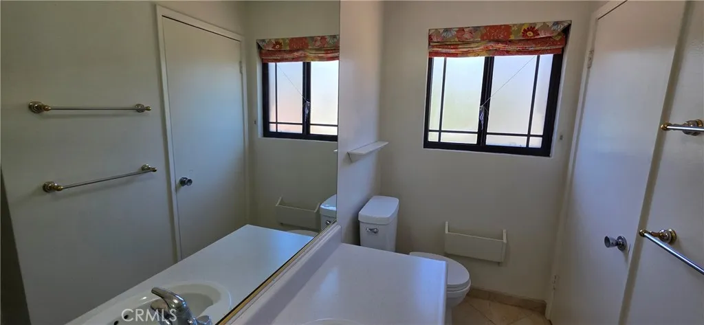 Upstairs bathroom, new pain