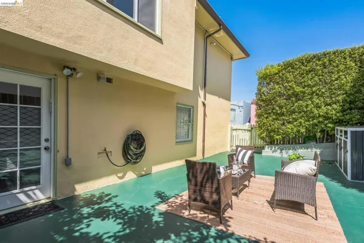 Deck with a patio and outdoor lounge area