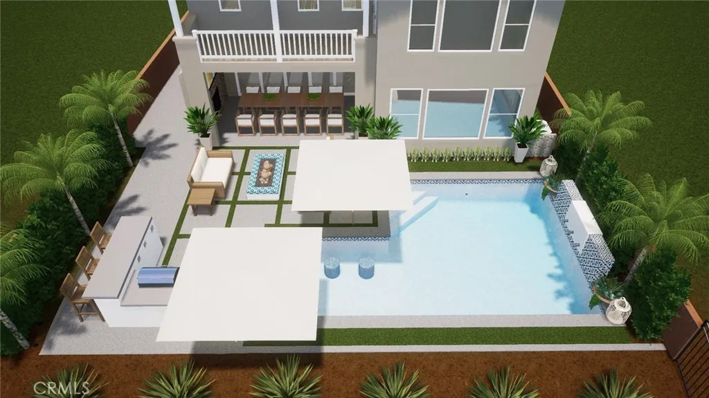 Seller-paid pool and outdoor expansion design plans completed; additional renderings available
