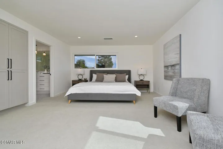 Primary Bedroom with custom closet