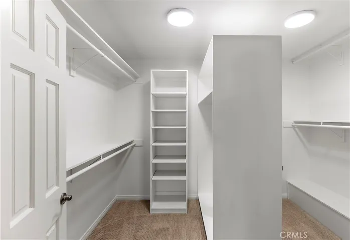 Primary walk-in closet