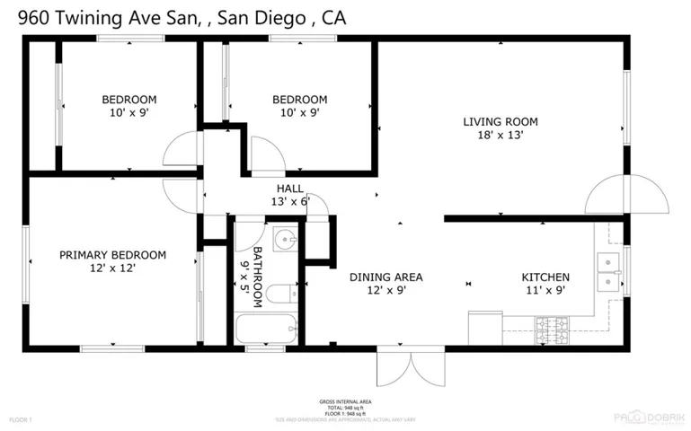960 Twining Avenue, San Diego, California 92154