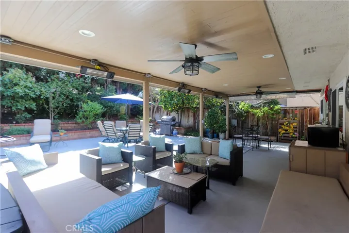 Inviting covered lounge area that feels like an extension of the home—ideal for relaxing, entertaining, and everyday living