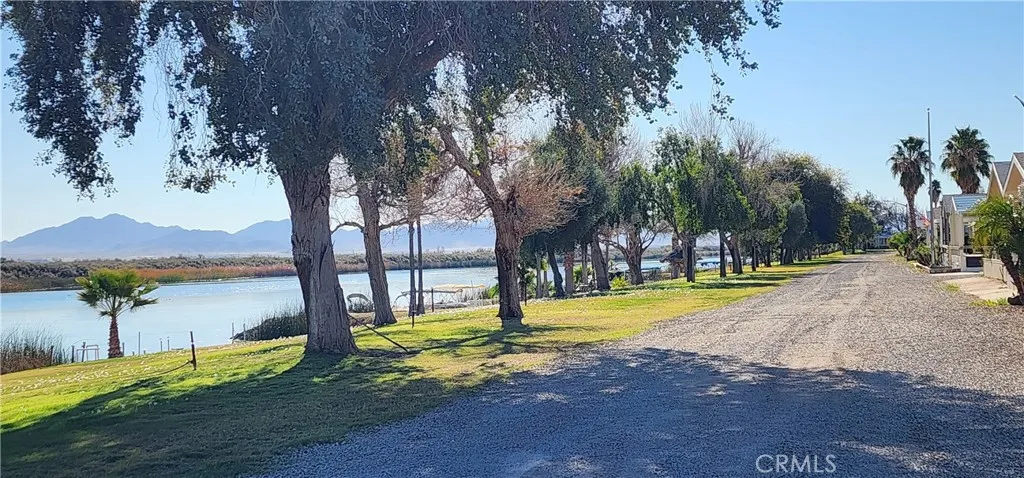 Riverfront view from the park