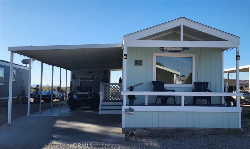 Front view of house from the road