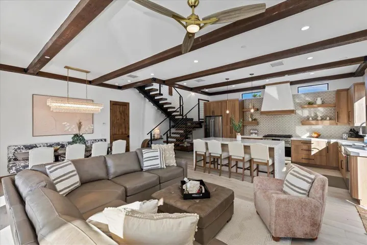 Living Room to Kitchen