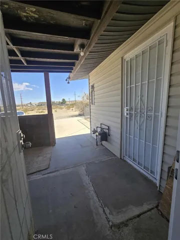 Back porch.