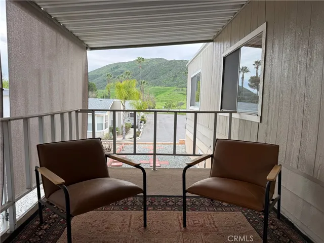 Covered front porch