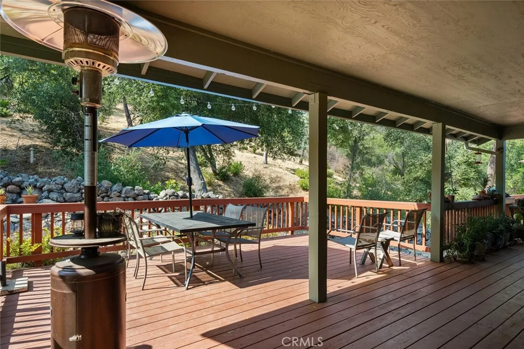 Huge covered porch