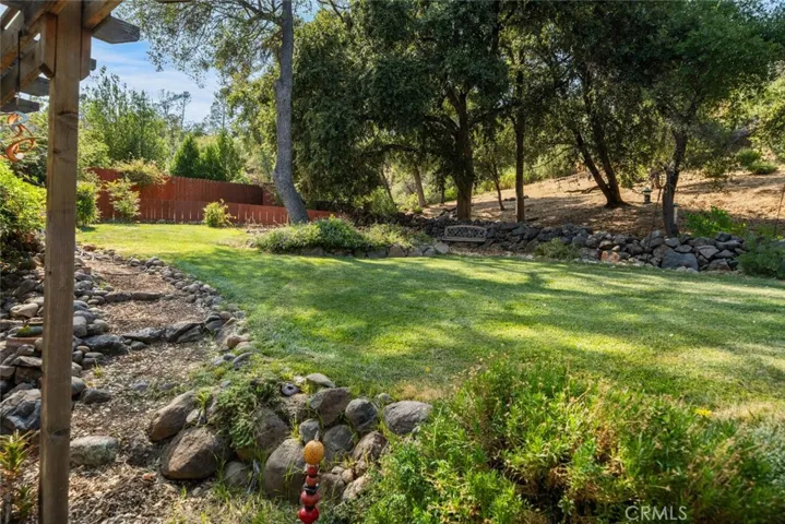 Lush landscaping