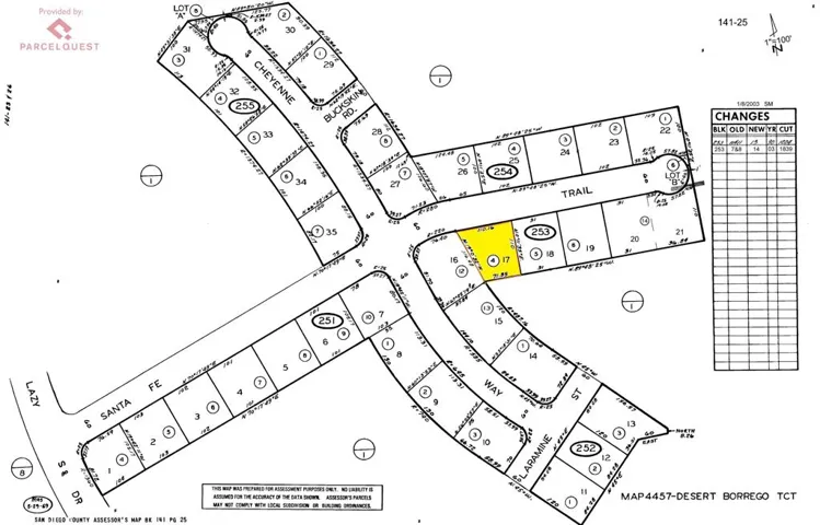 Lot Santa Fe Map #17